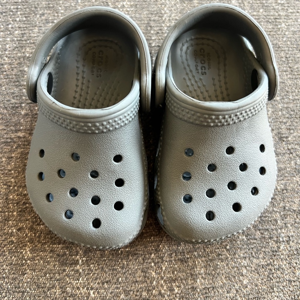 Baby Gray Crocs